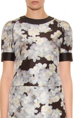 VICTORIA BECKHAM - Plumerias Print Dress - Designer Dress hire