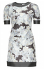 ELLIOT CLAIRE - Jewelled Silver Gown - Designer Dress hire