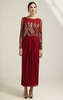 VIRGOS LOUNGE - Kiera Red Dress - Designer Dress hire