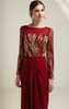 VIRGOS LOUNGE - Kiera Red Dress - Designer Dress hire