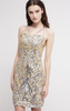 VIRGOS LOUNGE - Steel Cocktail Dress - Designer Dress hire