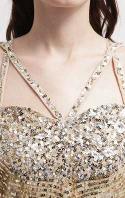VIRGOS LOUNGE - Steel Cocktail Dress - Designer Dress hire