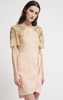 VIRGOS LOUNGE - Millie Nude Cocktail Dress - Designer Dress hire