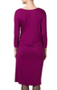 Vivienne Westwood Anglomania - Purple Draped Dress - Designer Dress hire