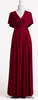 BUTTER BY NADIA - Jersey Gown Red - Designer Dress hire 