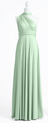 WILLOW & PEARL - Willow Multiway Sage Dress - Rent Designer Dresses at Girl Meets Dress