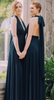 WILLOW & PEARL - Willow Multiway Navy Dress - Designer Dress hire