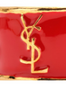 YVES SAINT LAURENT - Ycons Enamel Cuff - Designer Dress hire