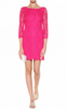 DIANE VON FURSTENBERG - Zarita Lace Dress Fuchsia - Designer Dress hire