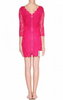 DIANE VON FURSTENBERG - Zarita Lace Dress Fuchsia - Designer Dress hire