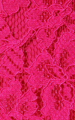 Zarita Lace Dress Fuchsia