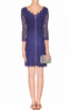 DIANE VON FURSTENBERG - Zarita Lace Dress Navy - Designer Dress hire