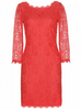 DIANE VON FURSTENBERG - Zarita Lace Dress Red - Designer Dress hire