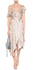 ZIMMERMAN - Stranded Wrap Dress - Designer Dress hire