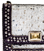 ANGEL JACKSON - Studded Sequin Satchel - Designer Dress hire