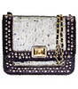 ANGEL JACKSON - Studded Sequin Satchel - Designer Dress hire