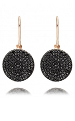 ASTLEY CLARKE - Icon Black Diamond Earrings - Designer Dress Hire