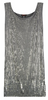 ELLIOT CLAIRE - Jewelled Silver Gown - Designer Dress hire