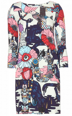 MARY KATRANTZOU - Margo Printed Dress - Designer Dress Hire