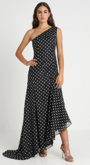 KEEPSAKE - Limits Polka Dot Gown - Rent Designer Dresses at Girl Meets Dress
