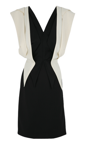 KIRSTY DOYLE - Tuxedo Waistcoat Dress - Designer Dress hire