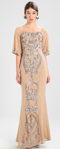 MAYA - Mercy Beaded Gown - Designer Dress hire
