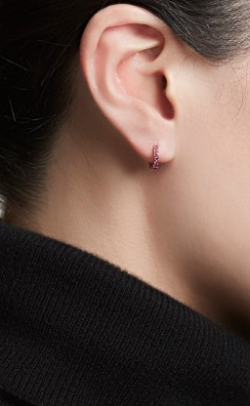 ASTLEY CLARKE - Mini Halo Pink Sapphire - Designer Dress hire