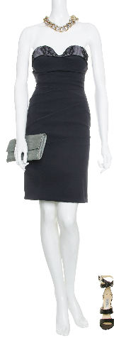 PREEN - Peep Dress - Designer Dress hire
