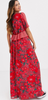 TWISTED WUNDER - Vivid Floral Maxi Dress - Designer Dress hire