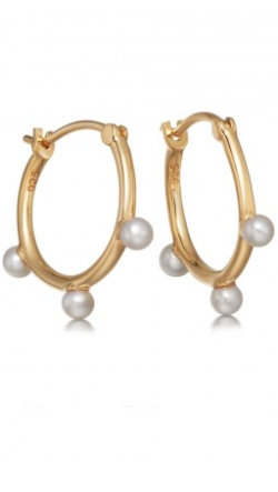 ASTLEY CLARKE - Pearl Hazel Hoop - Designer Dress hire