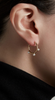 ASTLEY CLARKE - Pearl Hazel Hoop - Designer Dress hire