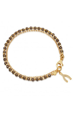 ASTLEY CLARKE - Smoky Quartz Biography Bracelet - Designer Dress Hire