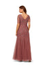 ADRIANNA PAPELL - Beaded covered gown - Designer Dress hire