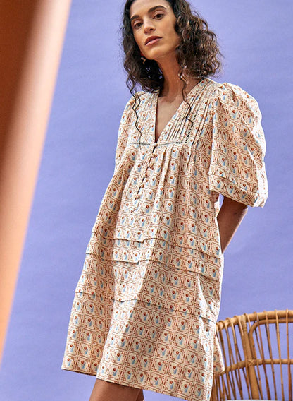 Jenkins Pleated Dress