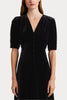 RALPH LAUREN - Black Velvet Vinyam Party Dress - Designer Dress hire