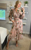 MARKUS LUPFER - Polar Flower Maxi Dress - Designer Dress hire 