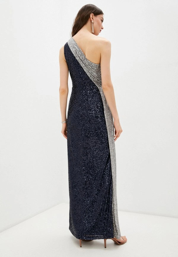 2 tone sequin dress Dramatic Two-Tone Purple Sequin Prom Dress