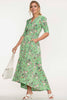 NICOLE MILLER - Green Cocktail Dress - Designer Dress hire 