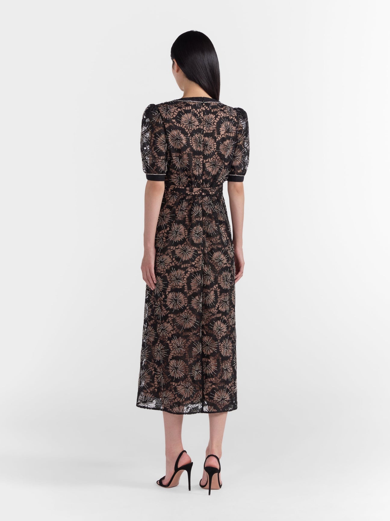 Jamie C Embellishment Bows Dress