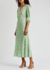 RIXO - Gemma Lace-Trimmed Dress - Designer Dress hire