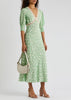 NICOLE MILLER - Green Cocktail Dress - Designer Dress hire 