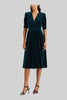 RALPH LAUREN - Black Velvet Vinyam Party Dress - Designer Dress hire