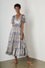 Self Portrait - Polka Dot Chiffon Maxi Dress - Designer Dress hire 