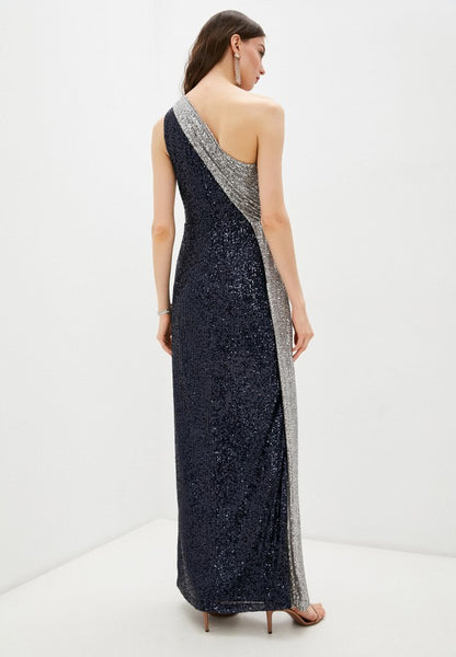 Two Tone Sequin Gown