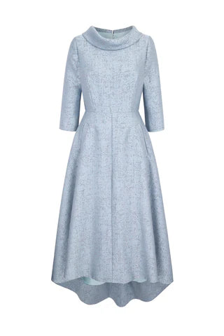 Blythe Dress Moonstone Jacquard