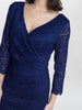 GINA BACCONI - Melody Lace Wrap Dress - Designer Dress hire