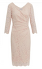 GINA BACCONI - Clarinell Stretch Lace Dress - Designer Dress hire