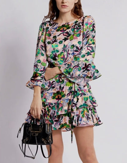 Marissa Ruffle Mini Dress