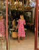 Boden - Elsa Crinkle Midi Tea Dress - Designer Dress hire
