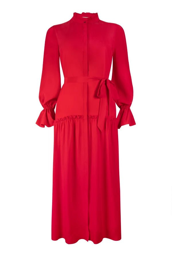 Darsha Red Dress